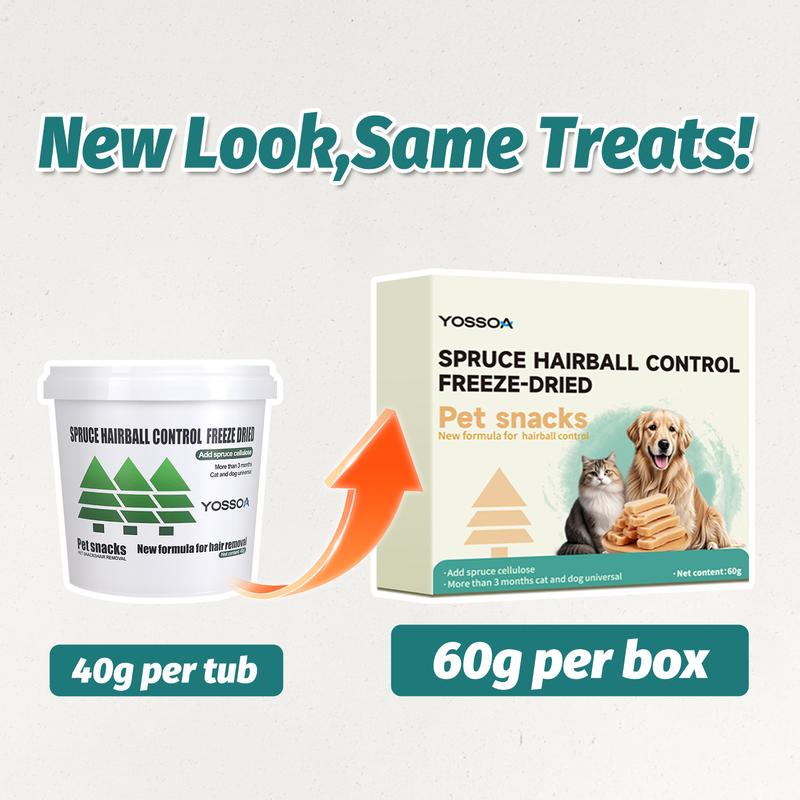 YOSSOA Hairball Relief Cat Treats