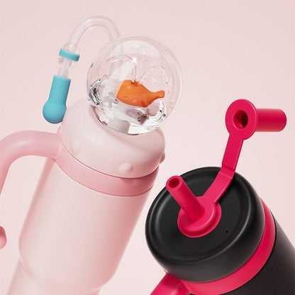 Como bebe Insulated Whale Fountain Sippy Cup