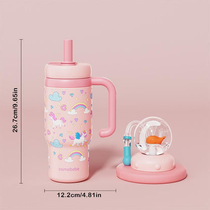 Como bebe Insulated Whale Fountain Sippy Cup